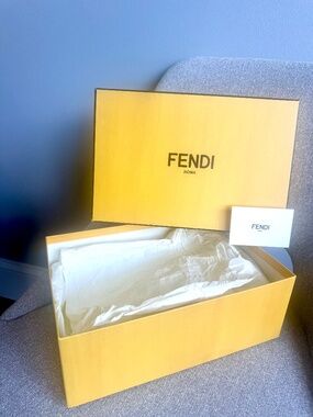 Authentic Fendi Roma Empty Box